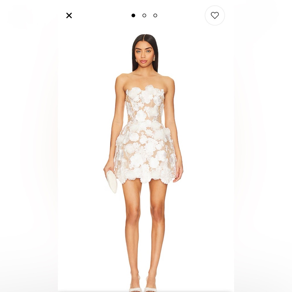 Bronx and Banco Jasmine Marayana dress in white floral